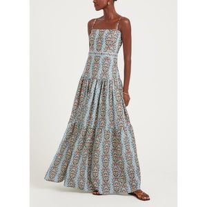 Agua by Agua Bendita - Lima Monarca Azul Maxi Dress